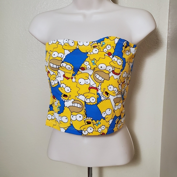 The Simpsons Crop Top - Picture 4 of 8